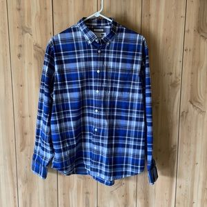 Blue and White Old Navy button down